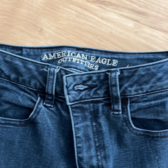 American eagle super stretch high rise jeggings 4- fits like 2 - Picture 2 of 5